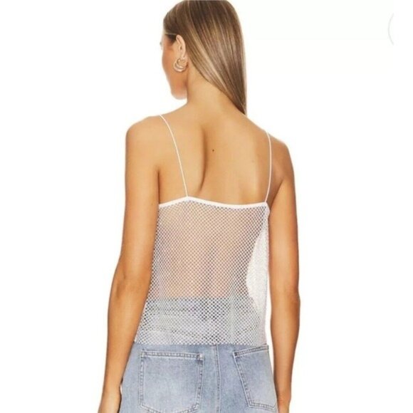 WeWoreWhat Crystal Mesh Cami - Picture 2 of 6